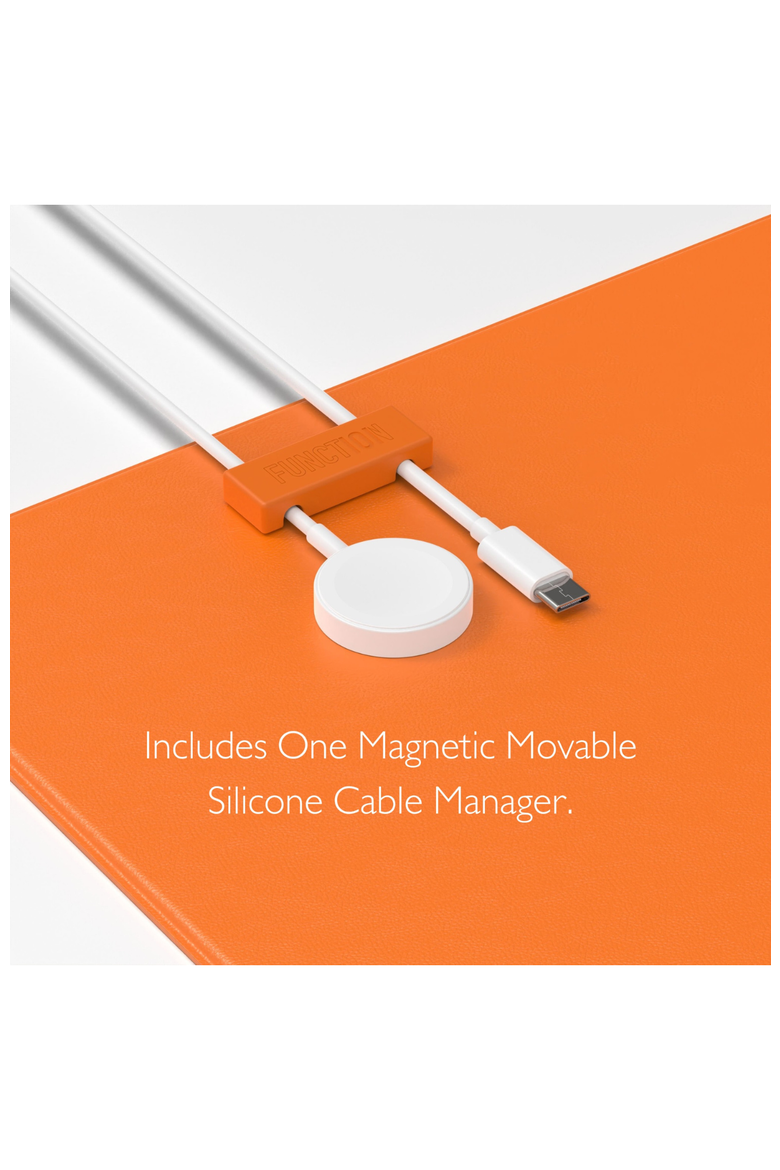 WorkPad with Magnetic Cable Manager, Alternate, color, Orange