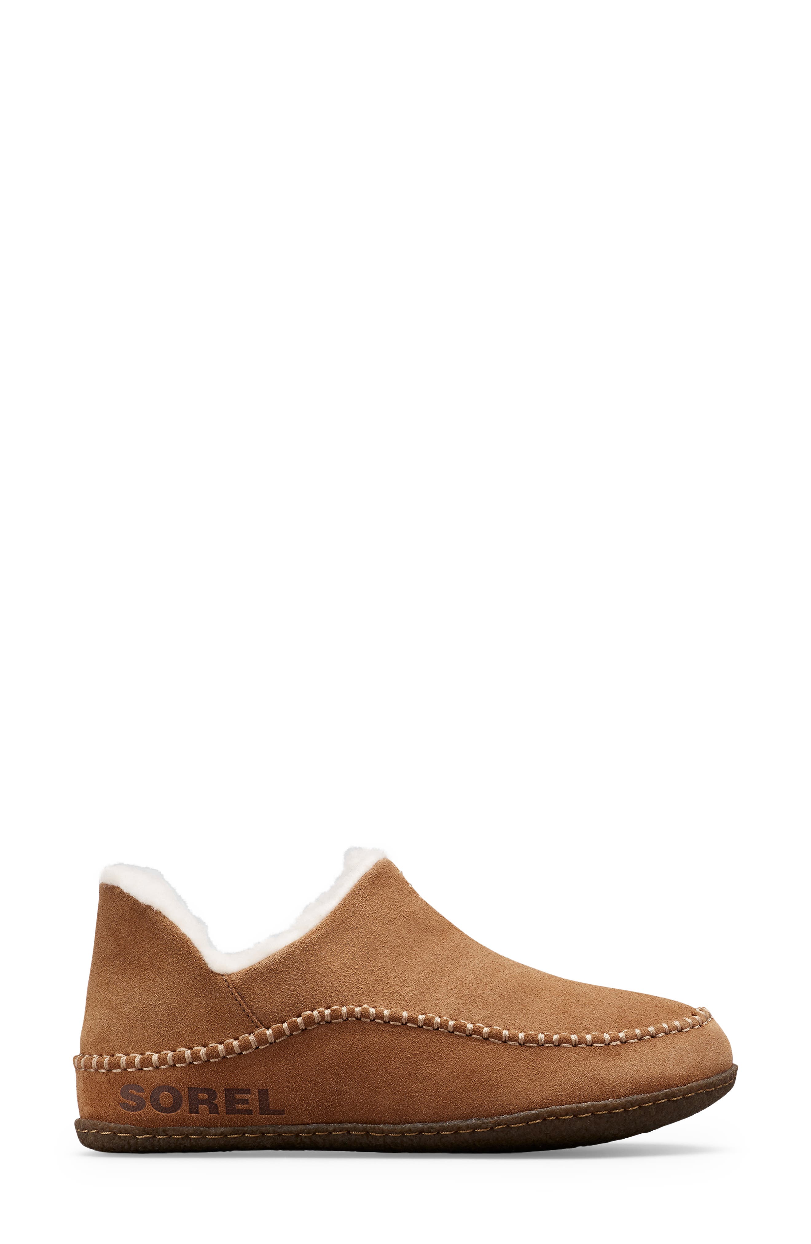 Manawan II Faux Fur Lined Slipper, Alternate, color, ELK