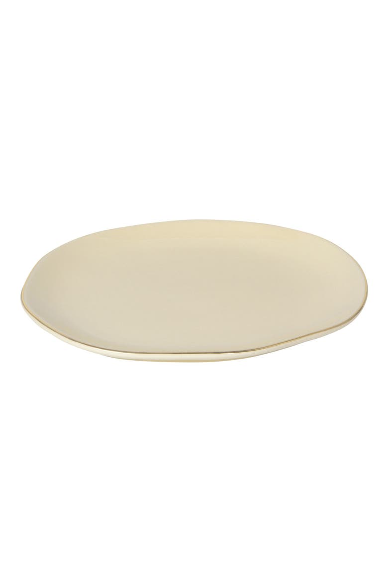 Set of 4 Pebble Dinnerware Plates, Alternate, color, NO COLOR