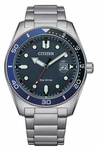 Citizen Eco-Drive Classic Sport Bracelet Watch, 43mm