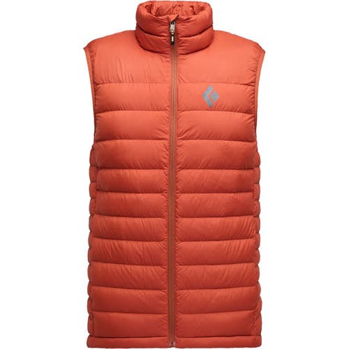 Black Diamond Access Down Vest In Brown