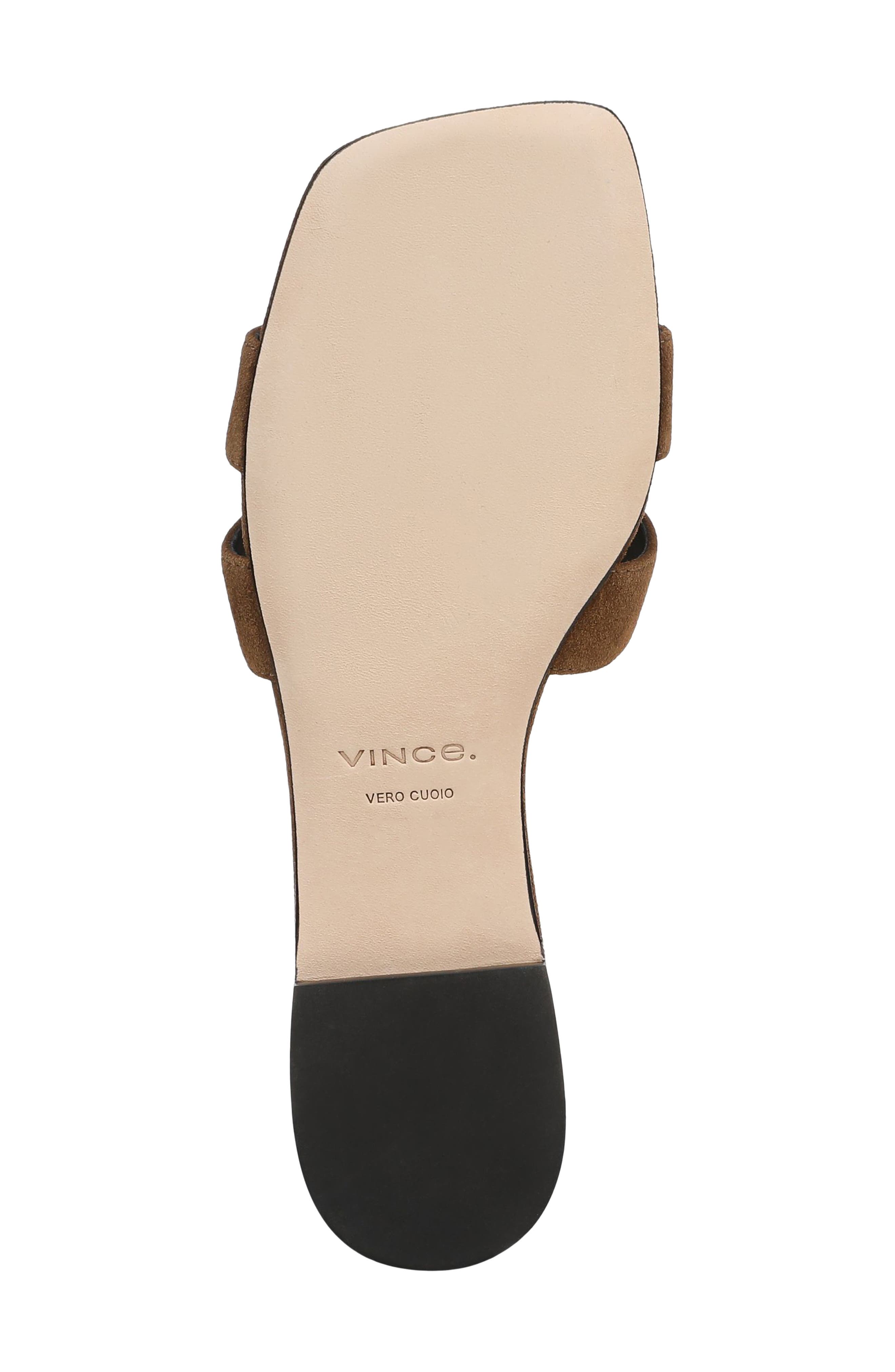 Vince Piper Slide Sandal, Alternate, color, Elmwood