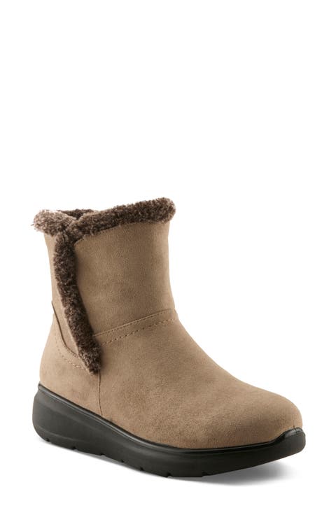 Daeloriah Water Resistant Faux Fur Bootie