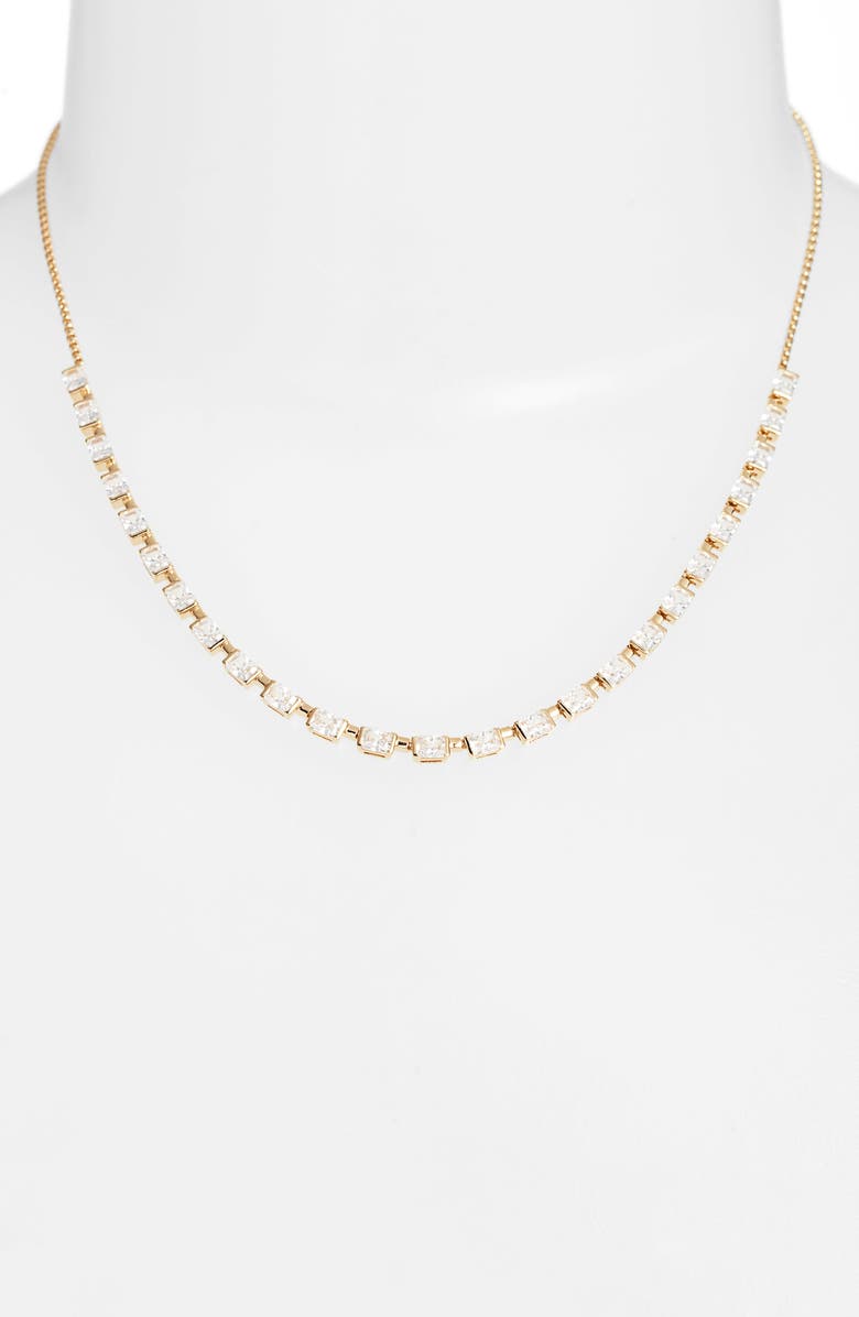 Nadri Chateau Tennis Necklace, Alternate, color, 