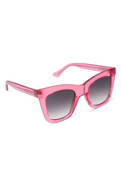 DIFF DIFF 50MM TALIA SQUARE SUNGLASSES 