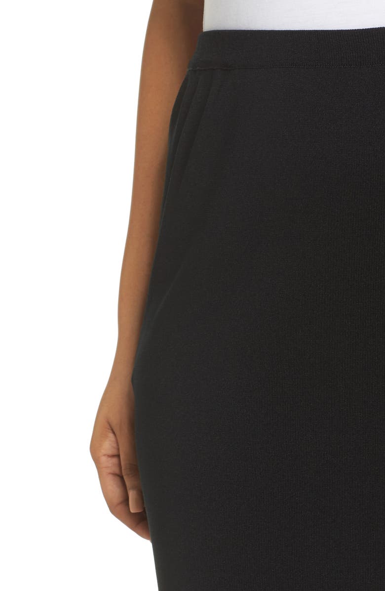 Ming Wang Straight Skirt, Alternate, color, 