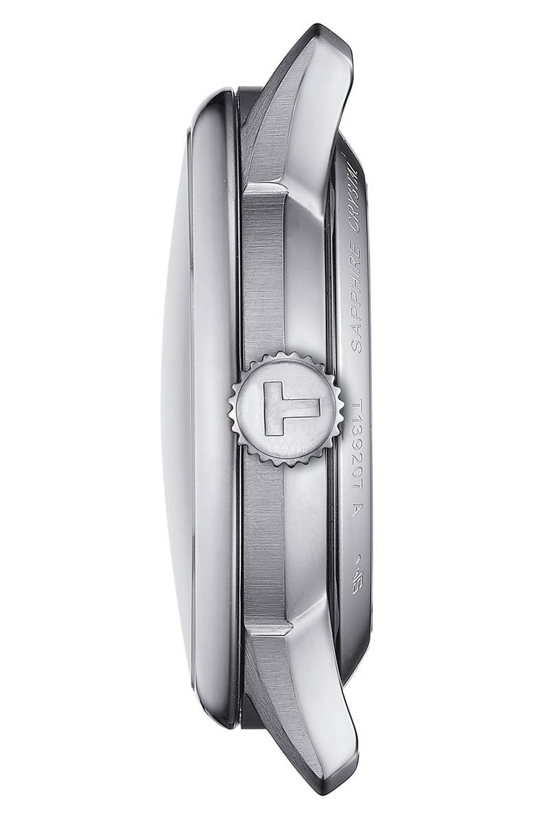 Tissot Chemin des Tourelles Powermatic 80 Bracelet Watch, 34mm, Alternate, color, Grey
