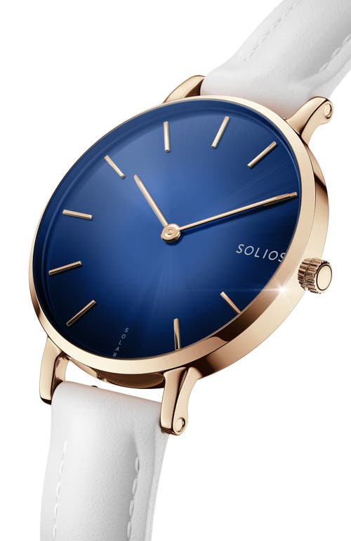 Solios Watches The Solar Mini | Blue Dial