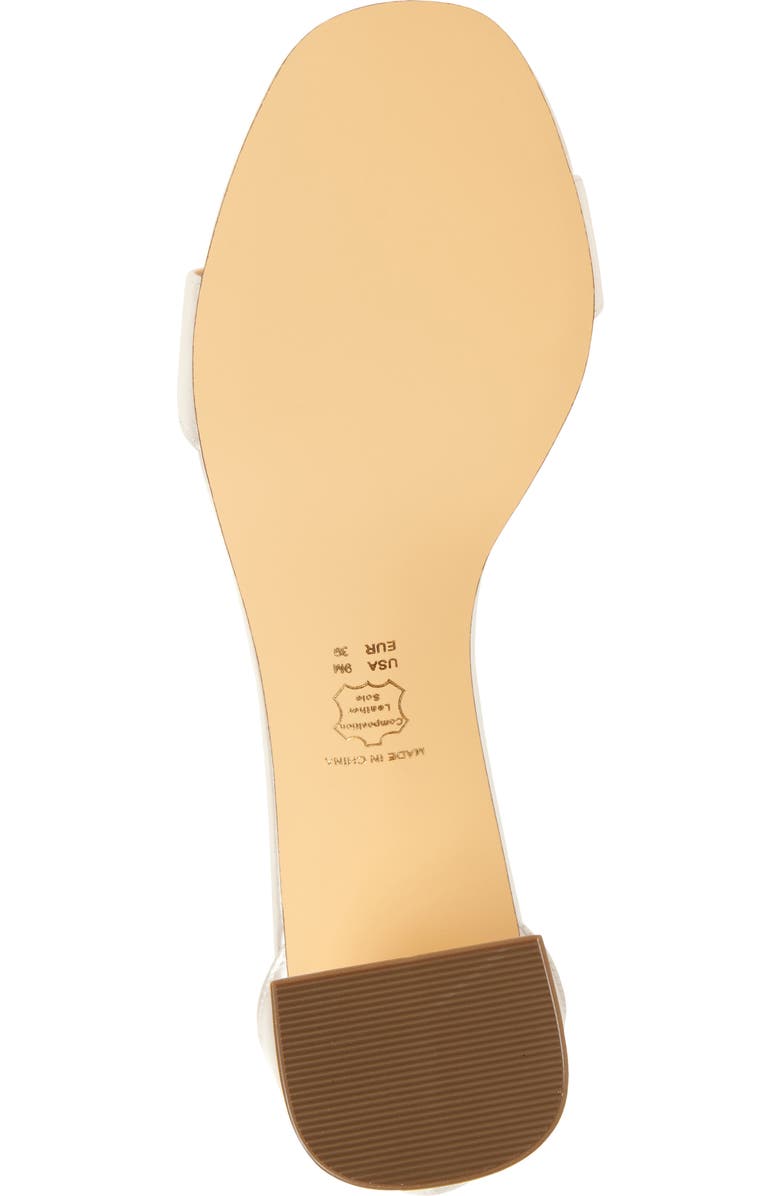 Nina Bia Ankle Strap Sandal, Alternate, color, Ivory