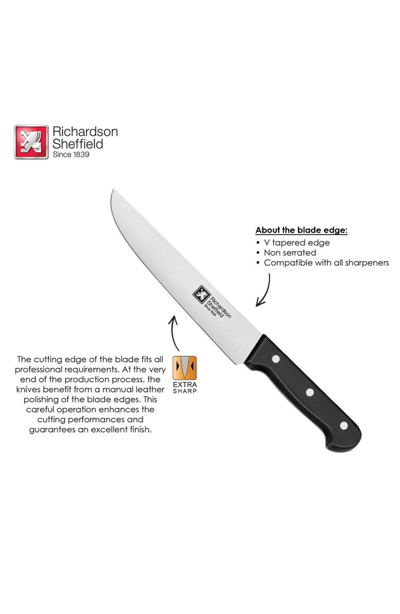 Richardson Sheffield Universal 8-Inch Butcher Knife, Alternate, color, Silver