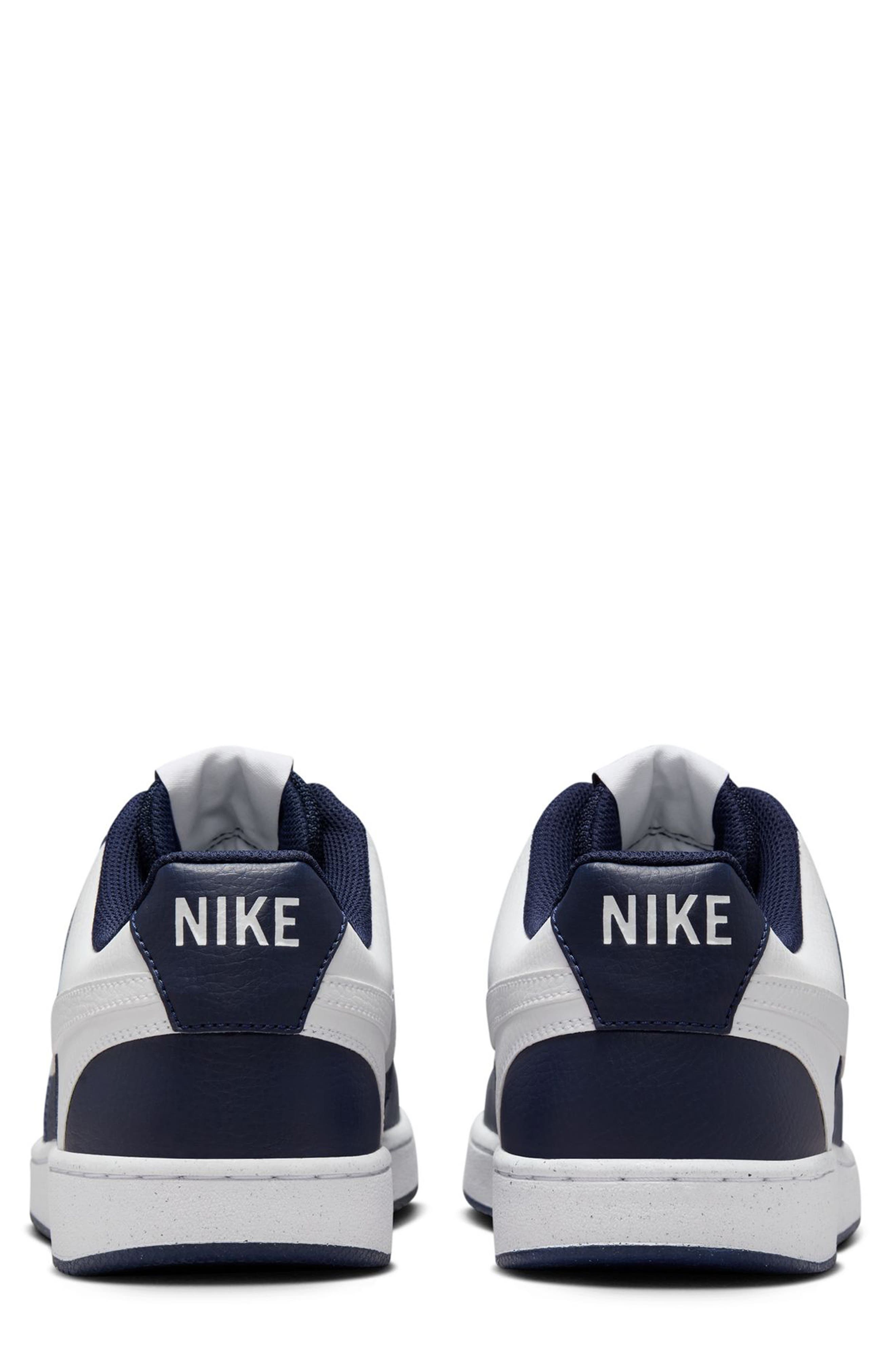 Nike Court Vision Low Sneaker, Alternate, color, 400 Midnight Navy/White