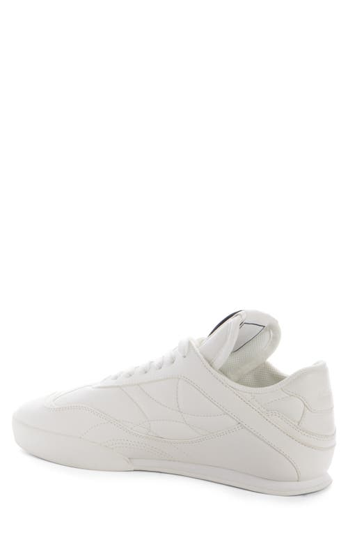 Chloé Womens Winter Wht Kick Brand-patch Leather Low-top Trainers Eur 36 / 3 Uk In White