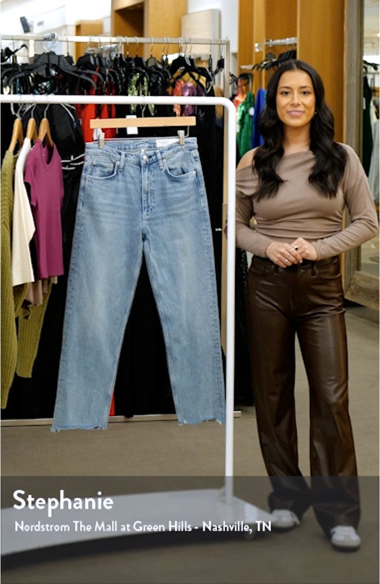 Harlow Ankle Straight Leg Jeans, sales video thumbnail