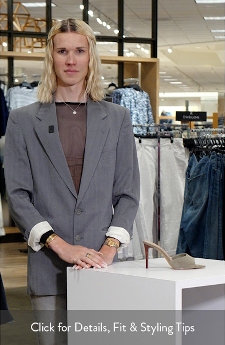 Marita Pointed Toe Slide Sandal, sales video thumbnail