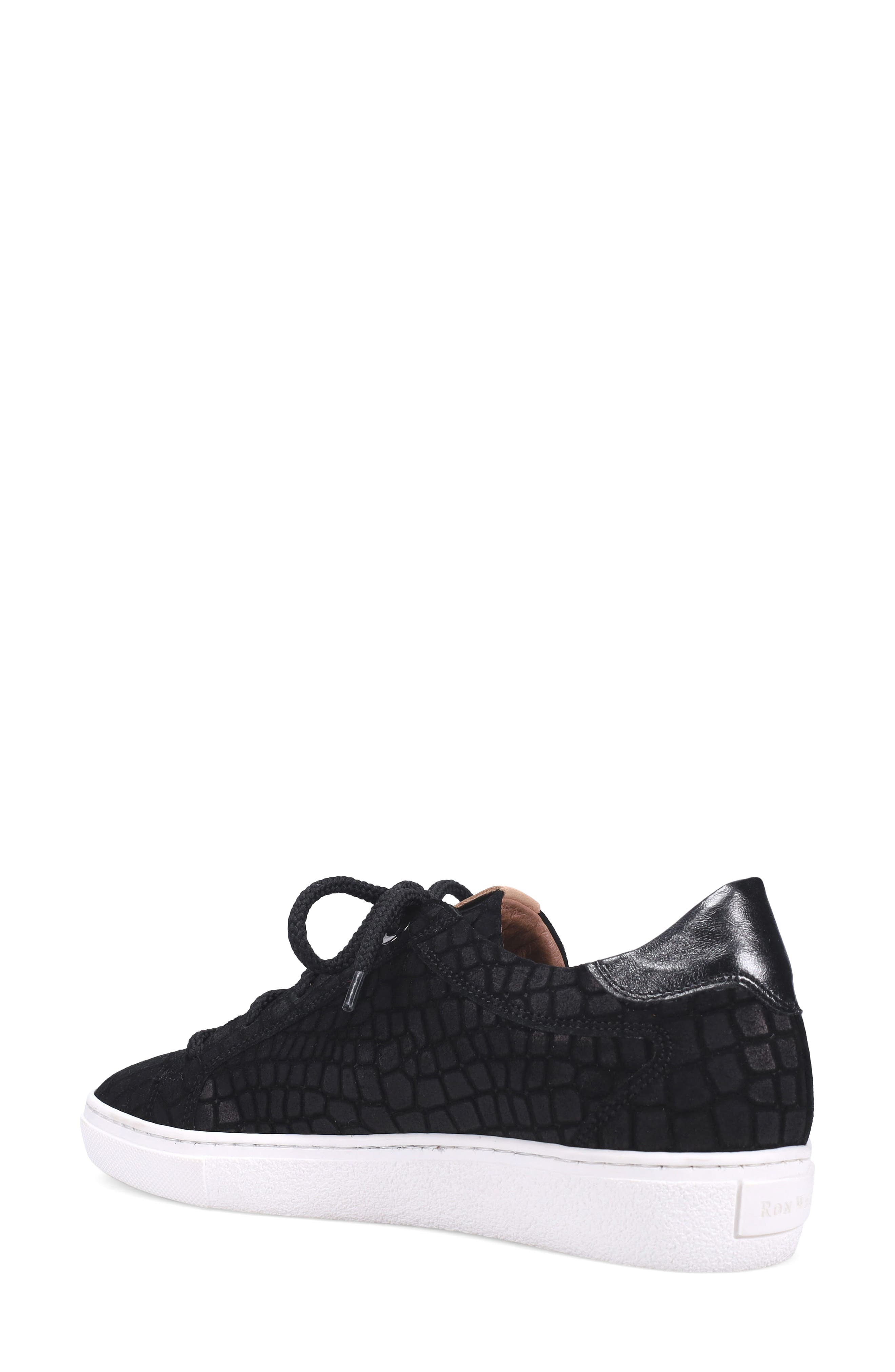 Ron White Otanya Water Resistant Sneaker, Alternate, color, Onyx