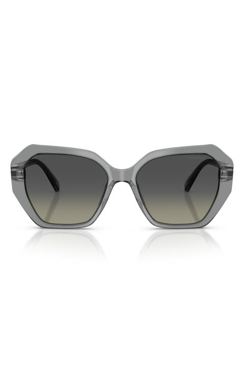 56mm Photochromic Irregular Sunglasses