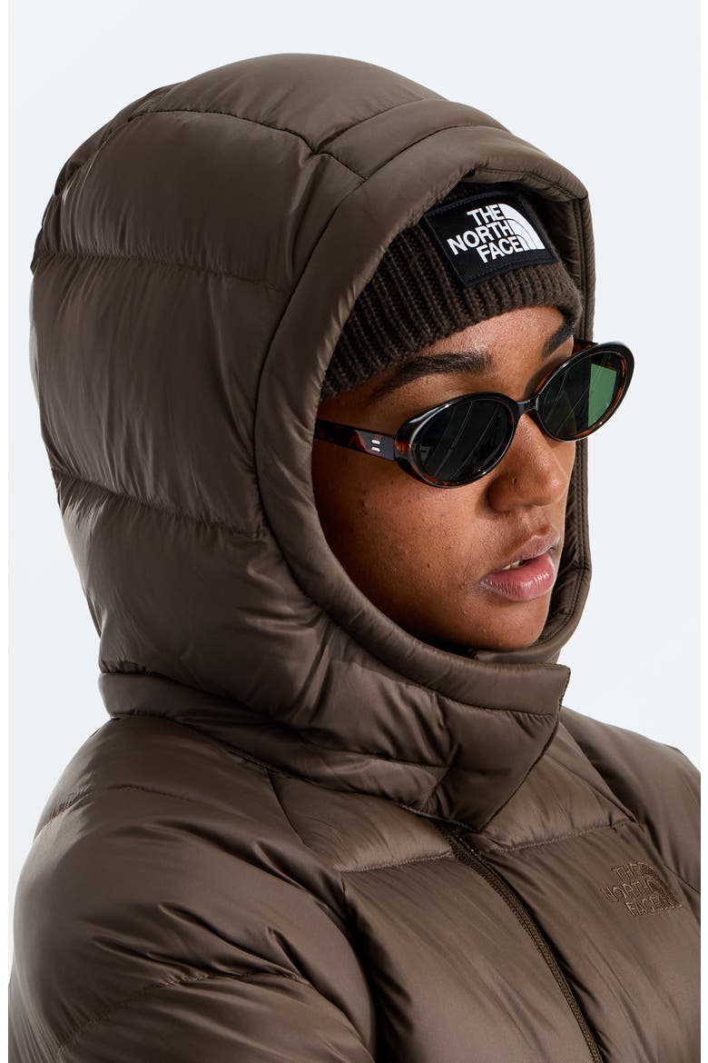 Hydrenalite City Down Hooded Parka, Alternate, color, DARK CHESTNUT