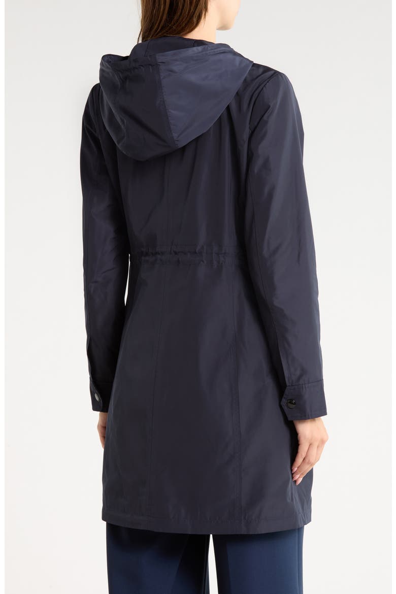 Hooded A-Line Coat, Alternate, color, MIDNIGHT