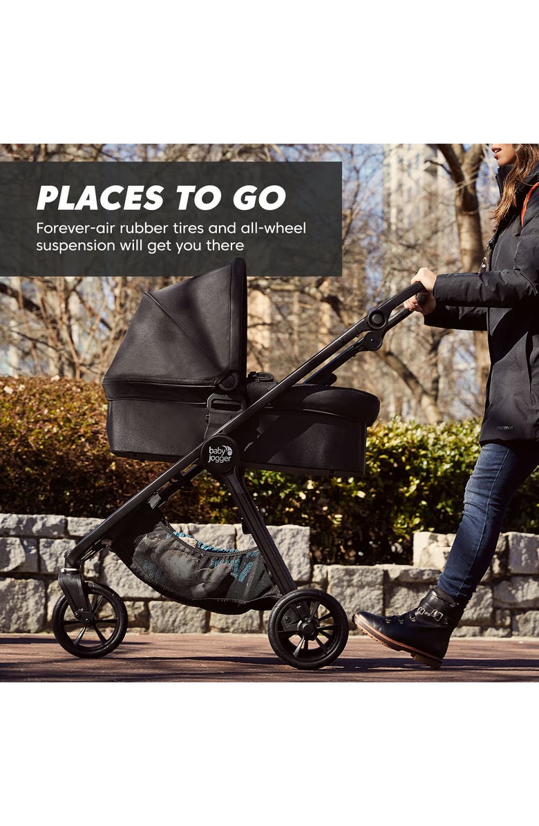 Baby Jogger city mini<sup>®</sup> GT2 Stroller & City GO<sup>™</sup> 2 Infant Car Seat Travel System, Alternate, color, Opluent Black