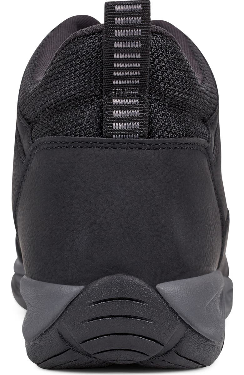 Easy Spirit Erling Water Resistant Zip Sneaker, Alternate, color, Black