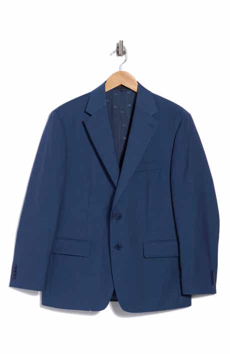 Wool Blend Suit Jacket