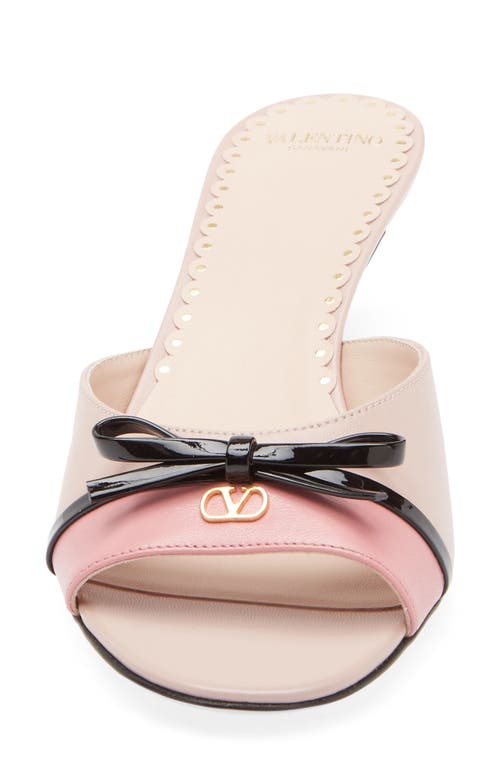 Valentino Garavani Bepointy Bow Slide Sandal