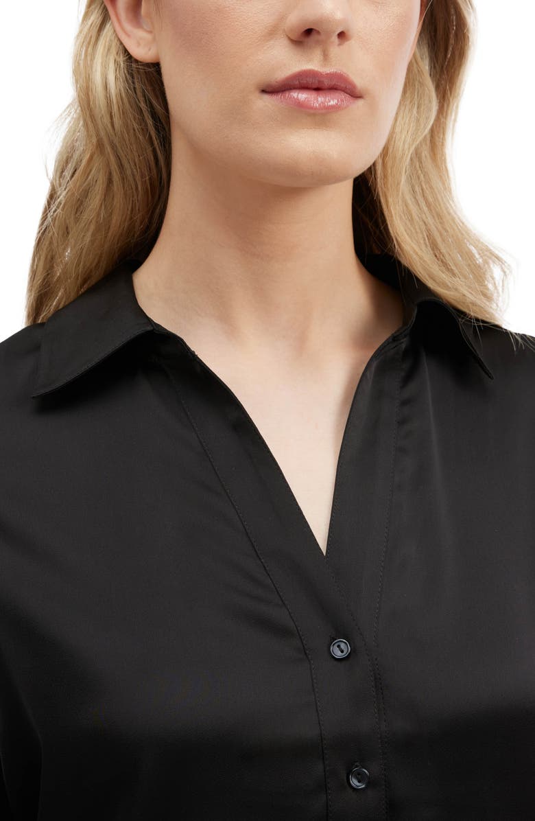 NVLT Satin Button-Up Shirt, Alternate, color, 