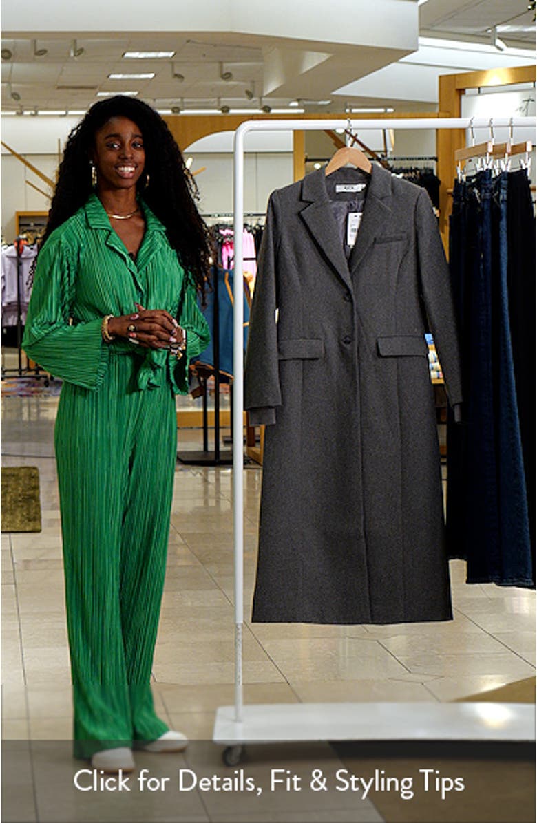 Melisse Longline Coat, sales video thumbnail