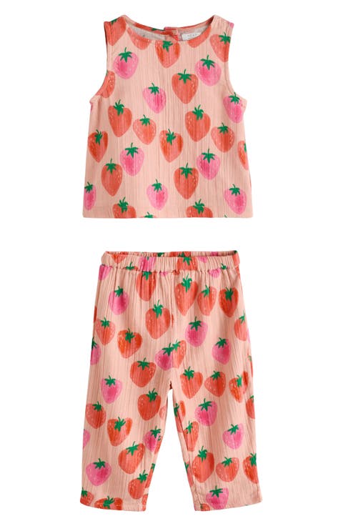Kids' Strawberry Tank & Pants Set (Toddler & Little Kid)