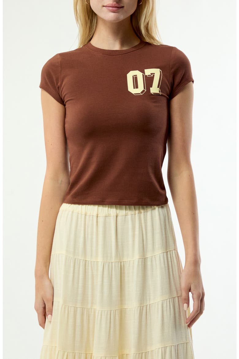 Echo Park Graphic T-Shirt, Main, color, BROWN