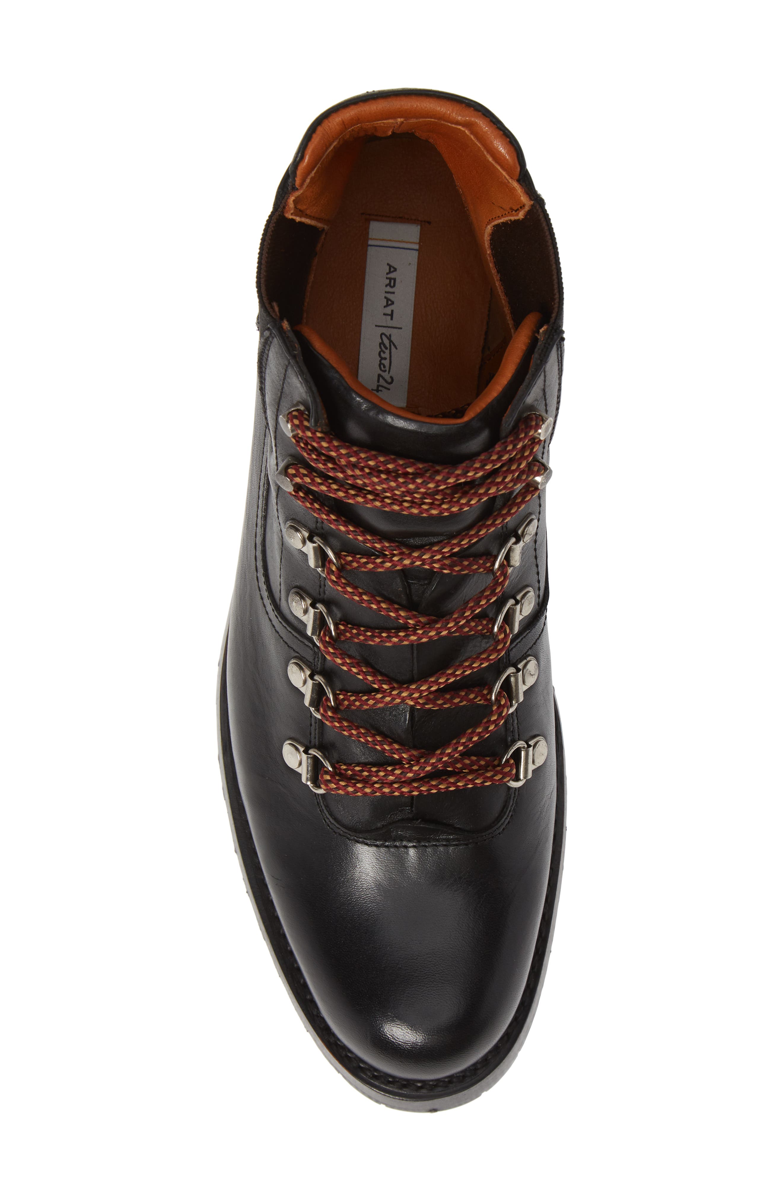by Ariat Victoria Hiking Bootie, Alternate, color, BLACK LEATHER