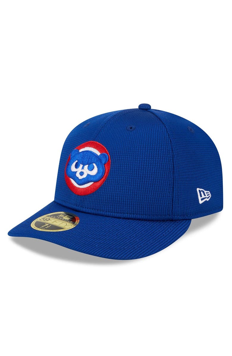 New Era Men's New Era Royal Chicago Cubs 2024 Batting Practice Low Profile 59FIFTY Fitted Hat, Alternate, color, Royal