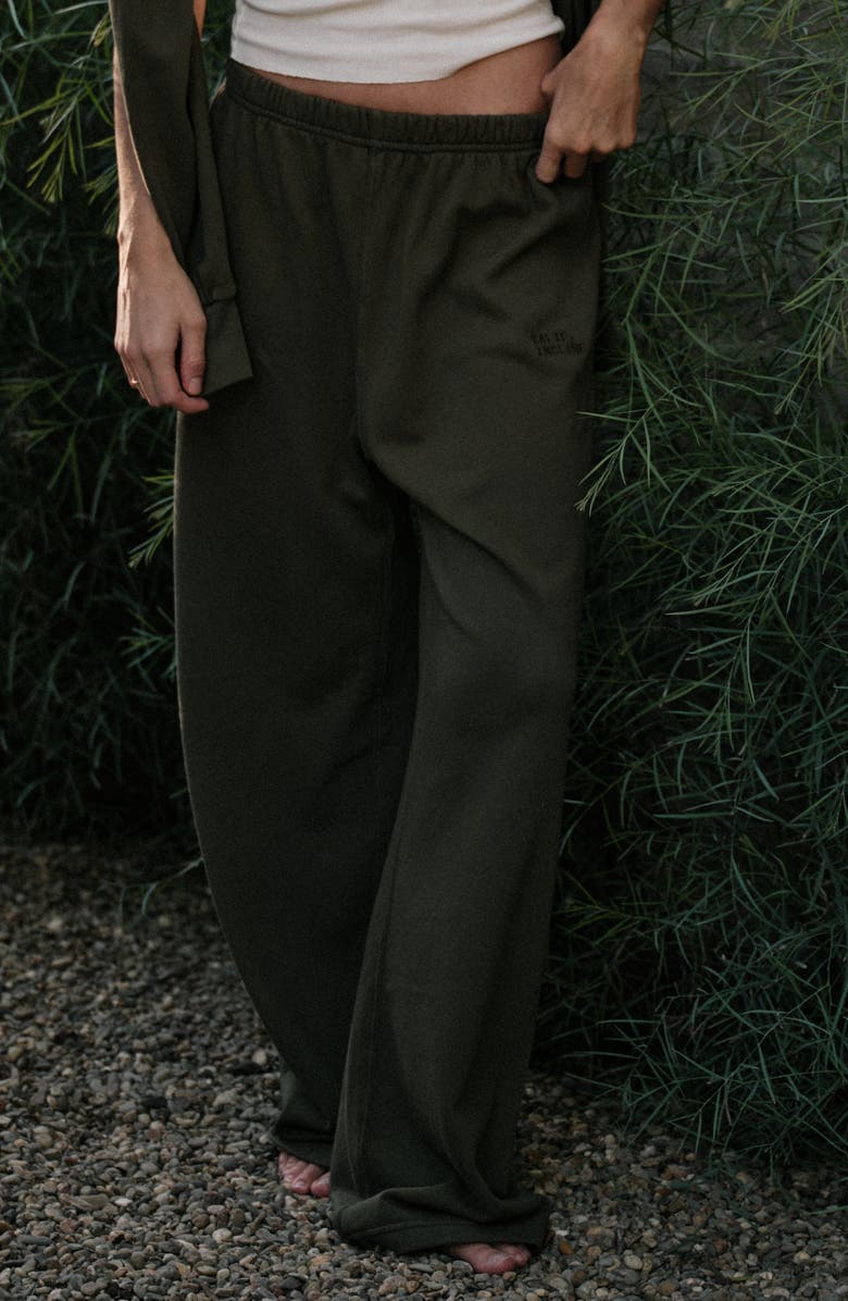 CALIFORNIA INCLINE Lounge Pant, Alternate, color, Moss Green