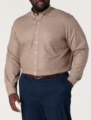 Brooks Brothers Big & Tall  Non-Iron Fall Plaid Sport Shirt