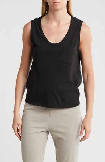 James Perse V-Neck Cotton Tank