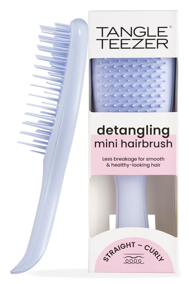 Mini Ultimate Detangling Hairbrush, Main, color, DIGITAL LAVENDER