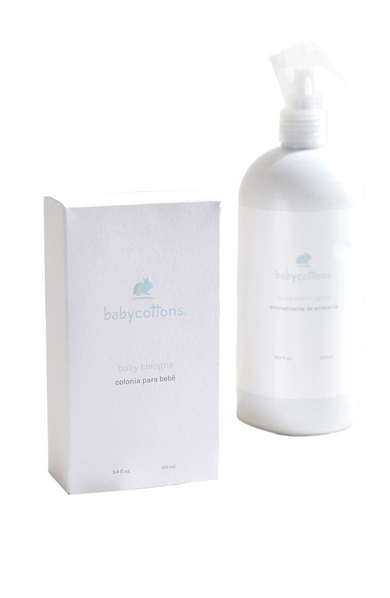 Babycottons Baby Cologne, Main, color, White