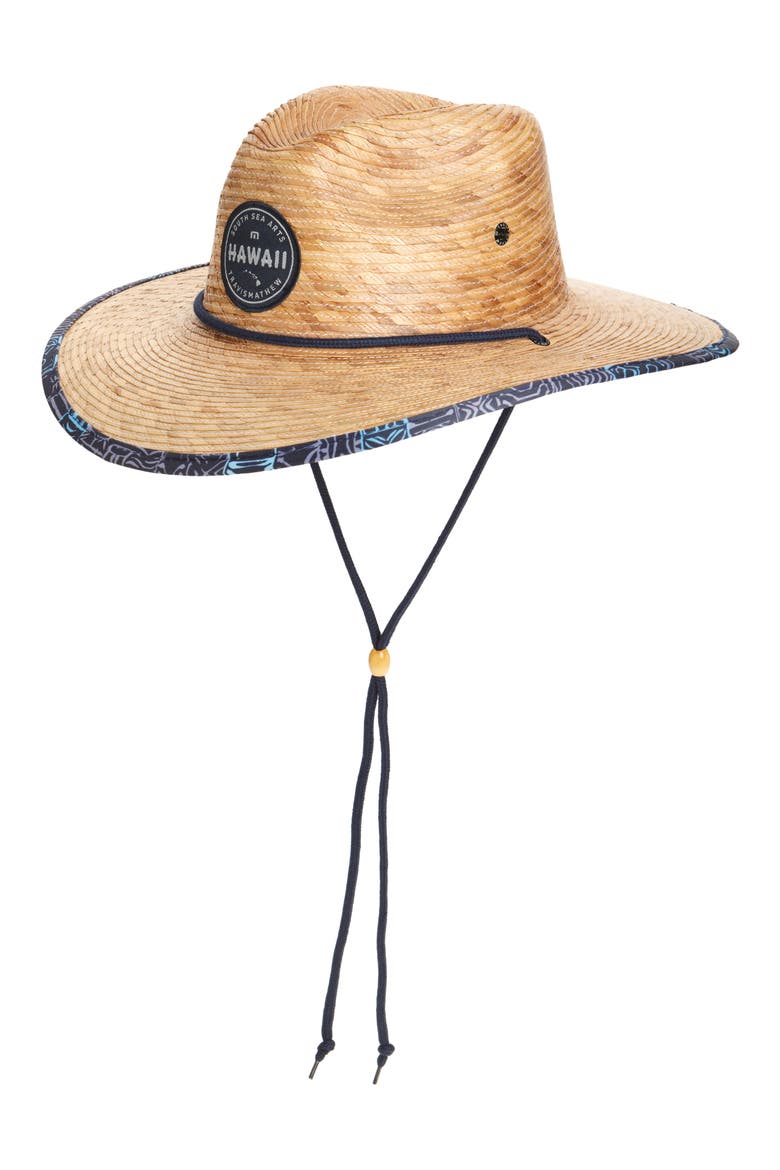 Musubi Woven Straw Hat, Main, color, STRAW