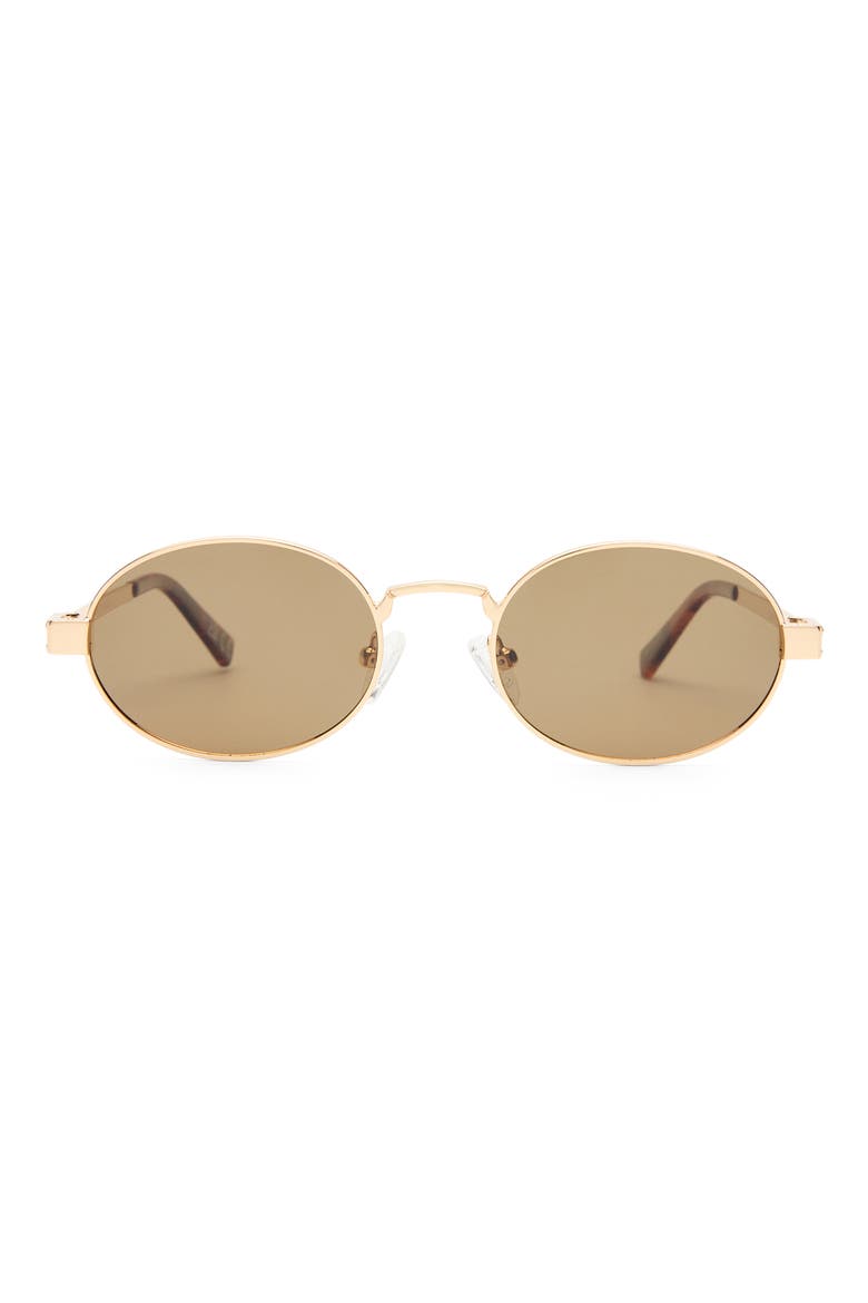 Poseidon Deux Oval Polarized Sunglasses, Main, color, GOLD
