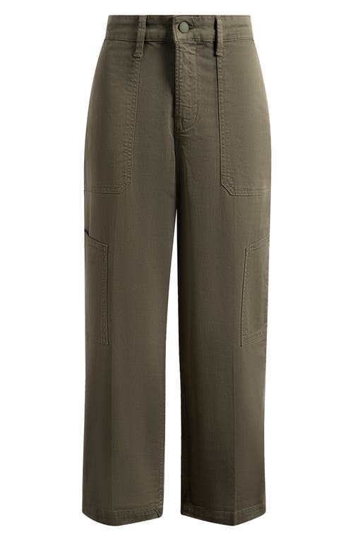 GOOD AMERICAN GOOD AMERICAN CROP TWILL CARGO PANTS