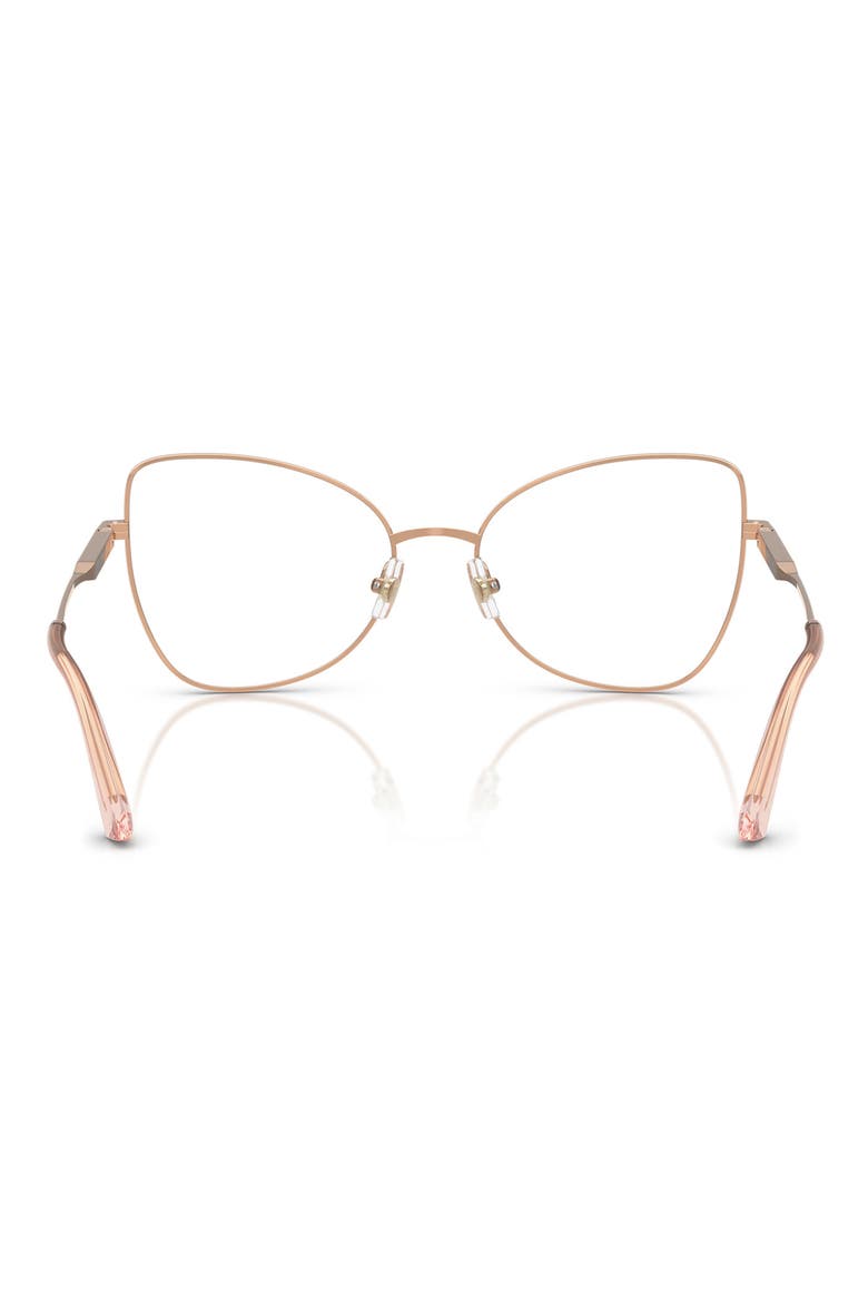 53MM JC2006 BUTTERFLY, Alternate, color, ROSE GOLD/ PINK / DEMO LENS