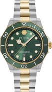 PHILIPP PLEIN Aquastorm Two-Tone Bracelet Watch, 44mm