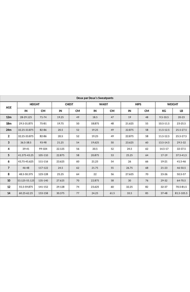 Deux par Deux Little Boy's Jogger Sweatpants Dark Gray, Alternate, color, Dark Gray