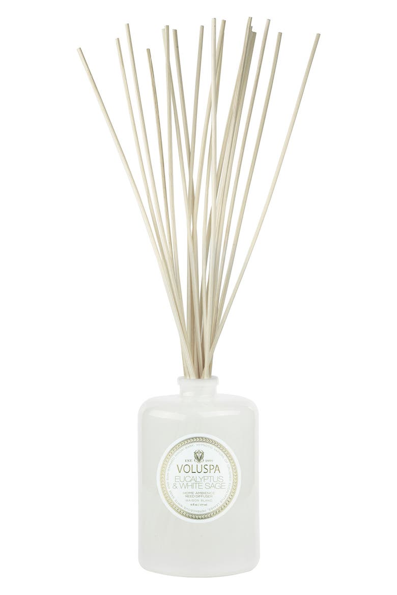 Eucalyptus & White Sage Reed Diffuser, Main, color, EUCALYPTUS