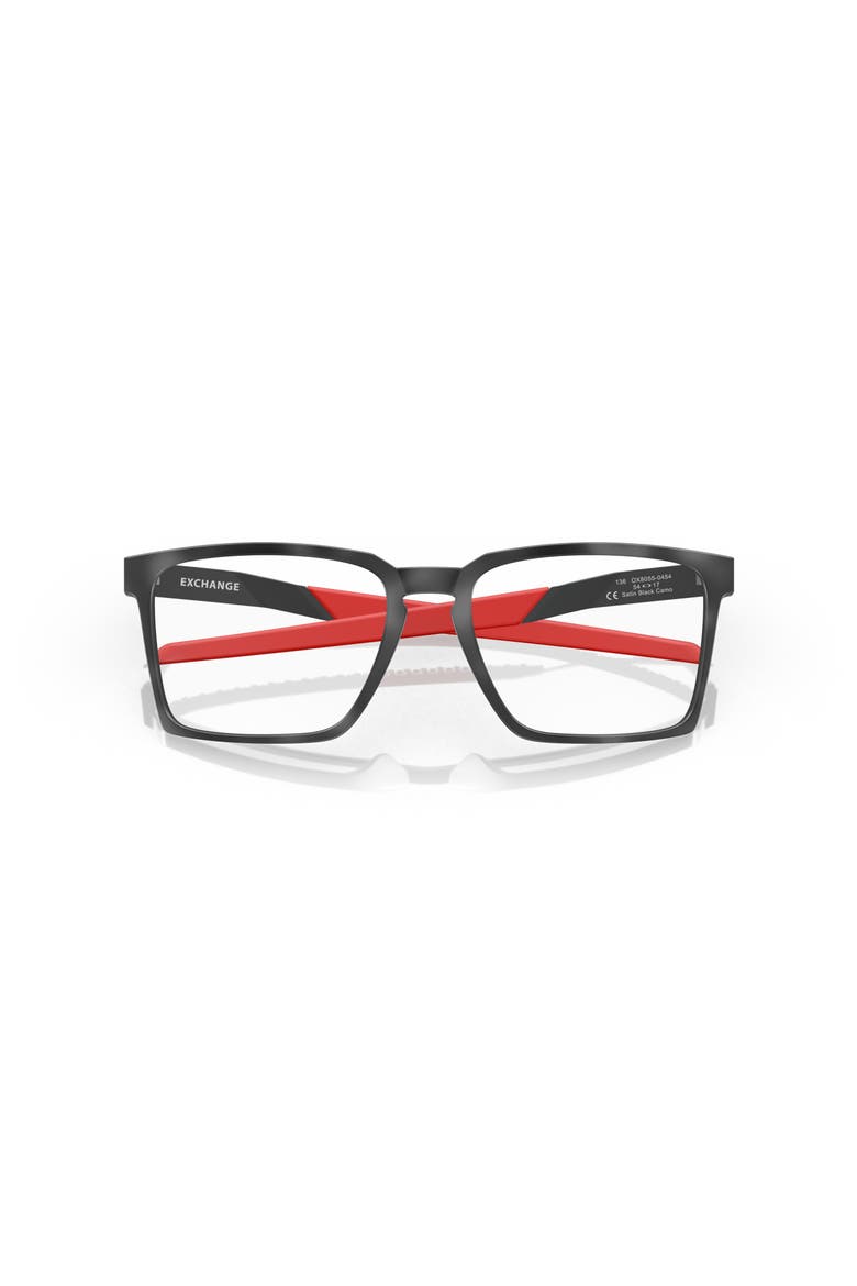 56mm Rectangle optical glasses, Alternate, color, Black