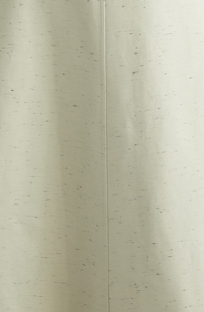 Altuzarra Orrie Sleeveless Cotton Blend Midi Dress, Alternate, color, Green Lily