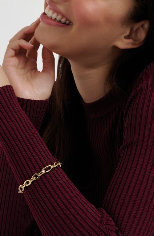 Ted Baker Shianne Crystal Shimmer Chain Bracelet In Gold
