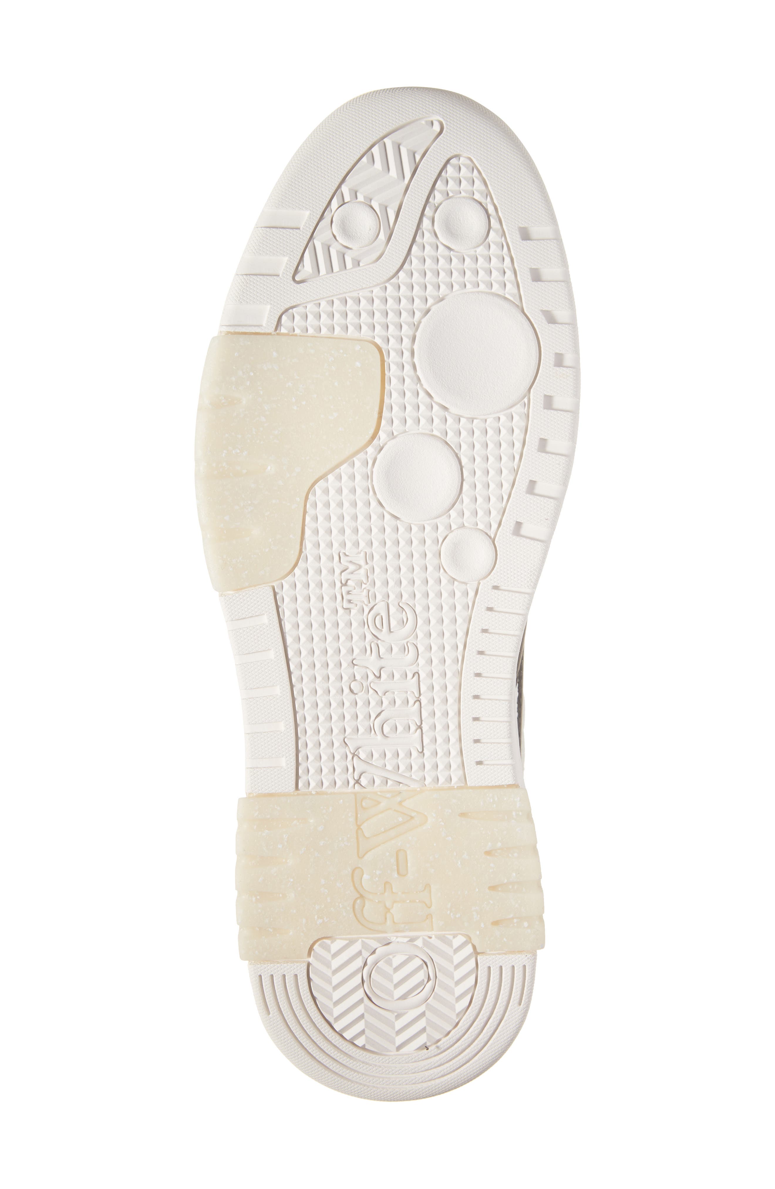 Off-White Slim Out of Office Low Top Sneaker, Alternate, color, White - Black