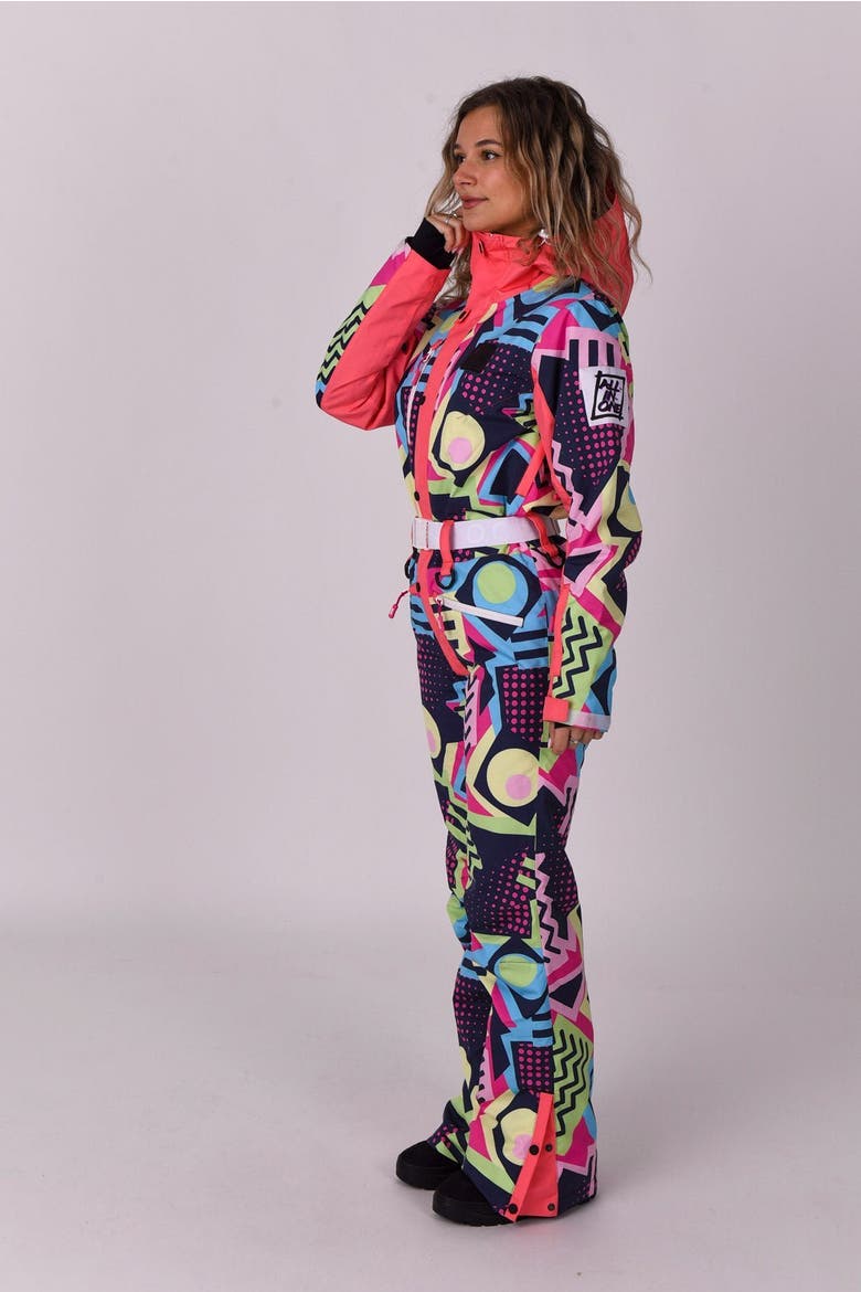 Saved by The Bell Women's Ski Suit, Alternate, color, multi-colour