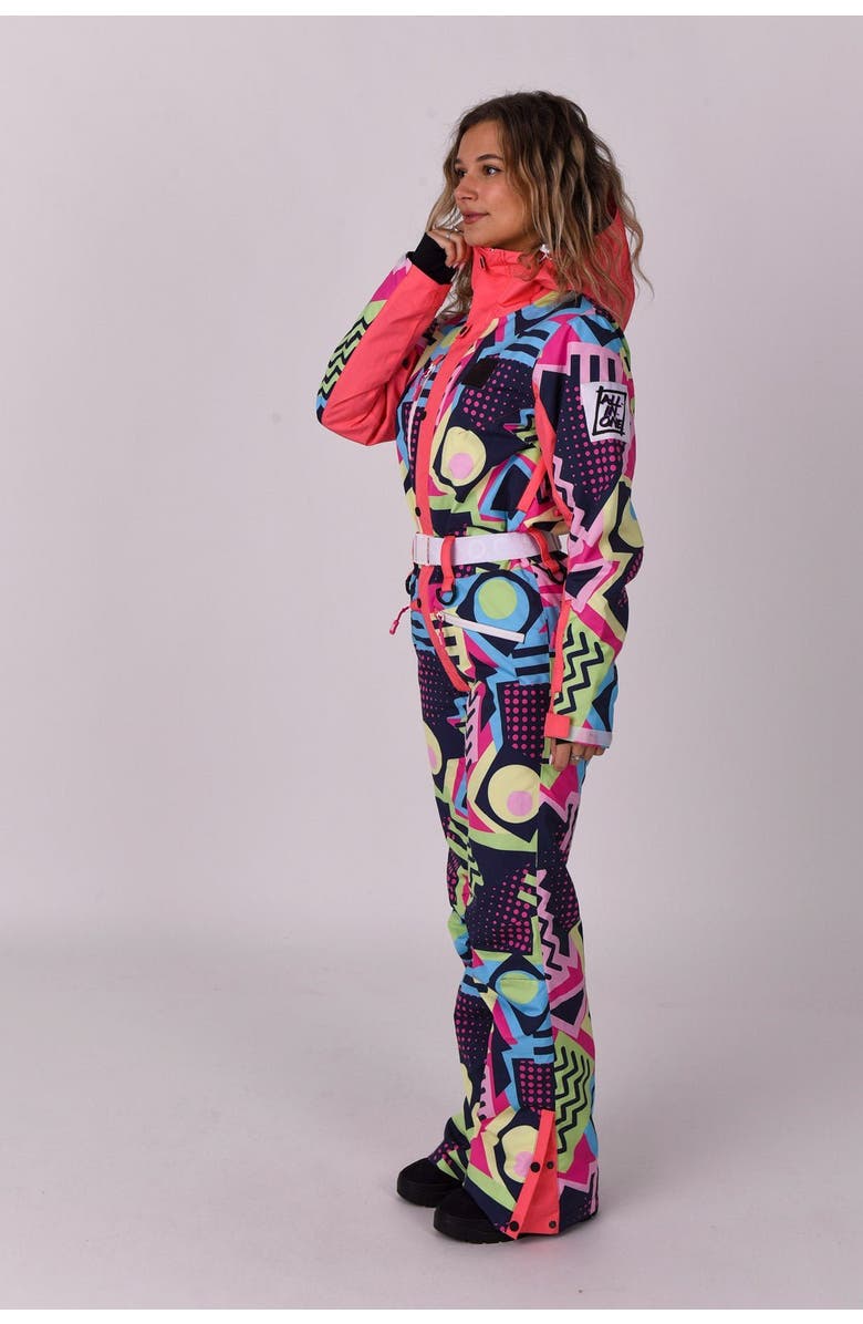 OOSC Saved by The Bell Women's Ski Suit, Alternate, color, Multi-Colour